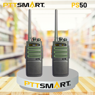 Radio Portátil PTTSmart PS50, 430-440 MHz 5W